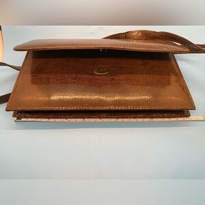 Snakeskin. Gorgeous vintage 80s handbag. Egyptian. Never used. Strap removable